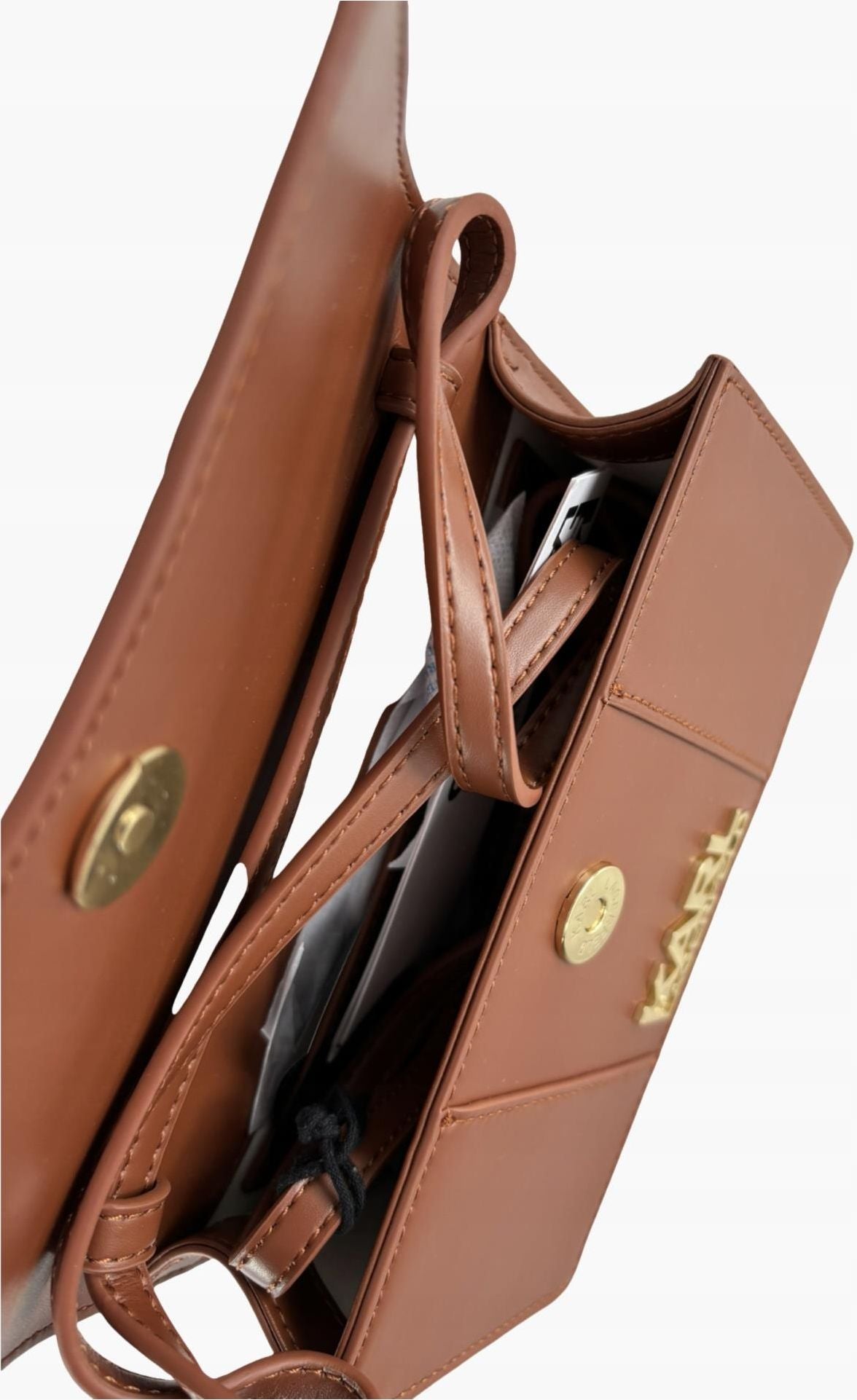 geanta crossbody Brown KARL LAGERFELD