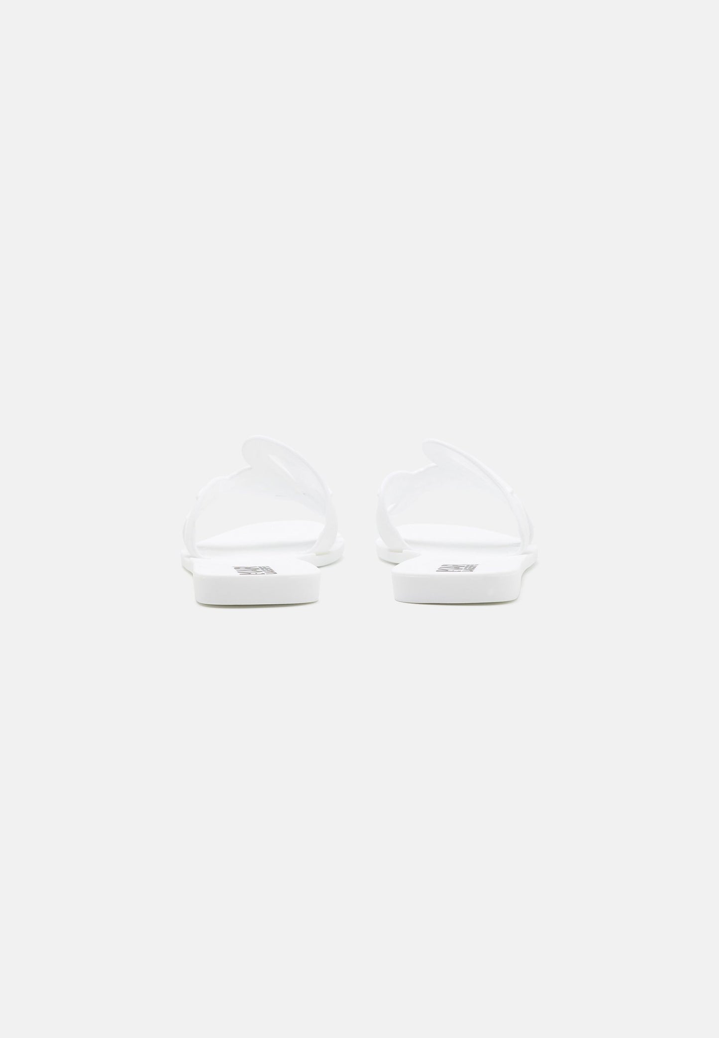 KARL LAGERFELD SIGNATURE SLIDE - Papuci - white