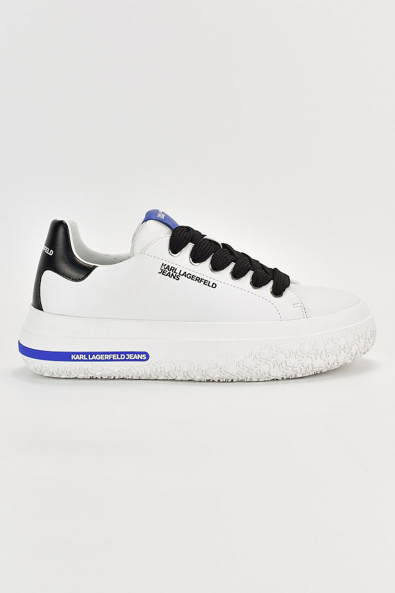 Karl Lagerfeld Pantofi sport low cut din piele
