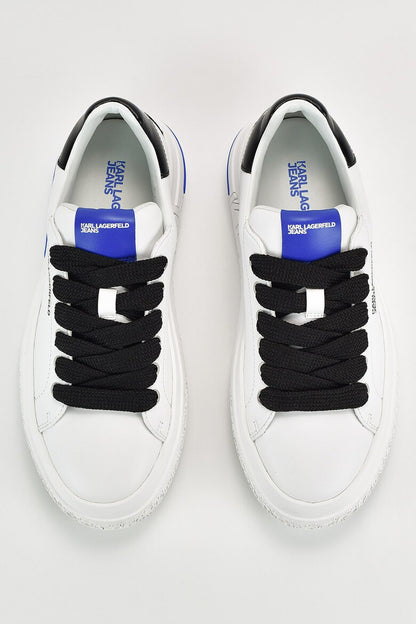 Karl Lagerfeld Pantofi sport low cut din piele